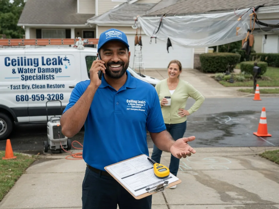 Ceiling Leak Cleanup Munfordville, KY FAQs